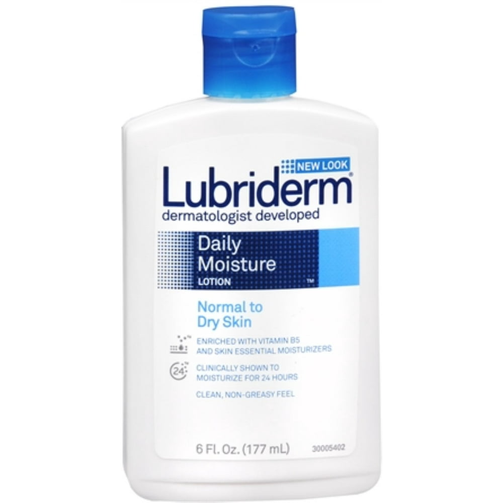 Lubriderm Daily Moisture Lotion 6 oz (Pack of 2)