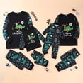 thumbnail image 4 of 2023 New Family Christmas Mom Dad Kids Matching Pajamas Set Baby Romper Cotton Soft 2 Pieces Suit Sleepwear Xmas Family Look, 4 of 4
