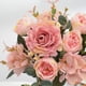 thumbnail image 4 of 1 Ramo de peonías artificiales - Seda, realistas y no necesitan jarrón - para bodas, hogar y decoración, 4 of 8
