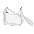 thumbnail image 2 of Stadium Approved Clear Crossbody Bag for Women, Waterproof PVC Transparent Shoulder Purse Lightweight Tote for Concert Sports Travel Beach, 2 of 7