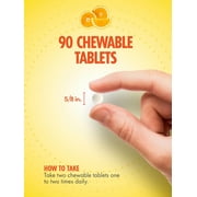 Chewable Vitamin C 1000mg | 90 Tablets | Essential Vitamin Supplement | Orange Flavor | by Sundance