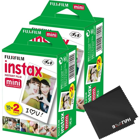 Cámara instantánea Fujifilm Instax Mini con película de 40 disparos