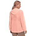 thumbnail image 2 of Little Donkey Andy Women's Full Zip Sun Protection Hoodie Jacket Long Sleeve Shirt Running Hiking Golf Water Repellent UPF50 Pink Small, 2 of 7