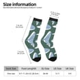 thumbnail image 2 of Bingfone Compression Socks for Women and Men Long Socks for Running Athletic Cycling Nurse- Beautiful Whales, 2 of 6