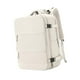 thumbnail image 5 of Mochila de viaje, mochila de mano, bolsa de lona, mochila resistente al agua, mochila para computadora portátil, mochila informal para acampar y hacer Beige, 5 of 8
