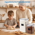 thumbnail image 5 of Sindcom Airtight Storage Canisters for Flour, Sugar, 2 Pcs Large Food Storage Containers, 6.5L /219.79fl oz, 5 of 9
