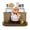 Multicolor B, variant on BOKYAN French Chef Figurine Salt Pepper Shaker Stand 5.7x4.5 inches / 14.5x11.5 cm Home Bakery Decor Synthetic Resin Statue Ornament Tabletop Knick-Knack Crafts