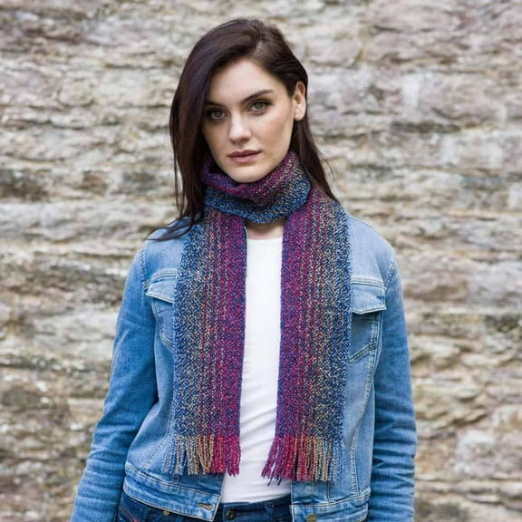 Ladies Adult Irish Luxurious Skellig Scarf, One Size by Mucros Weavers