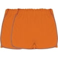thumbnail image 4 of MIUOWANP 2-Pack Women's Shorts with Pockets Solid Color High Waisted Split Sports Shorts Lightweight Hot Pants Size S(4)Orange, 4 of 4