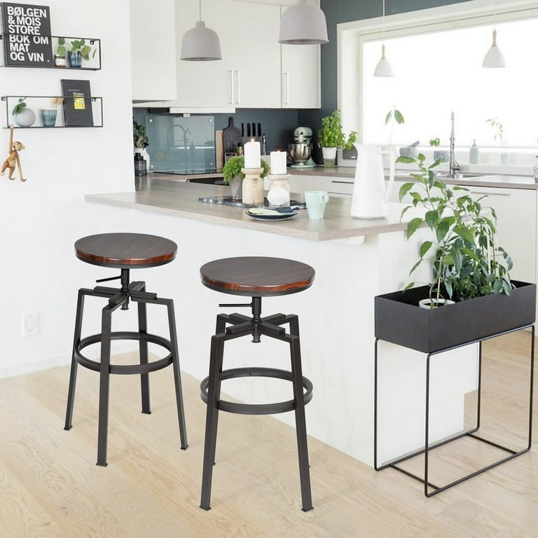 Tadcaster swivel adjustable on sale height bar stool