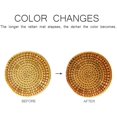 thumbnail image 3 of Rattan Coaster Drink 4 Piece Set 3.94 Inch Coaster, 3 of 5