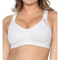 thumbnail image 1 of Women's Leonisa 011473 Posture Corrector Back Support Wireless Bra (White 34D), 1 of 4