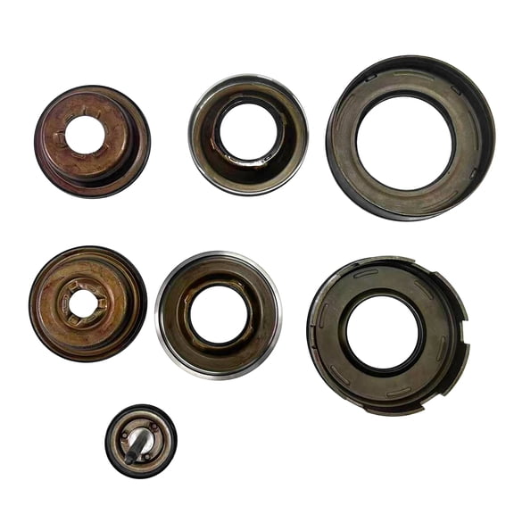 Woudy 4F27E Transmission Piston Kit, 6PCS Molded, for Ford 2000-Up