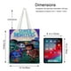 thumbnail image 5 of Super Monsters Bolso de tela con estampado de lienzo para mujer, bolsa de compras reutilizable y estética, con cremallera interior, regalo para mujer,38*45cm., 5 of 6