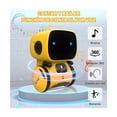 thumbnail image 3 of Robot Juguetes Inteligente Niños Control Táctil, Español amarillo, 3 of 5