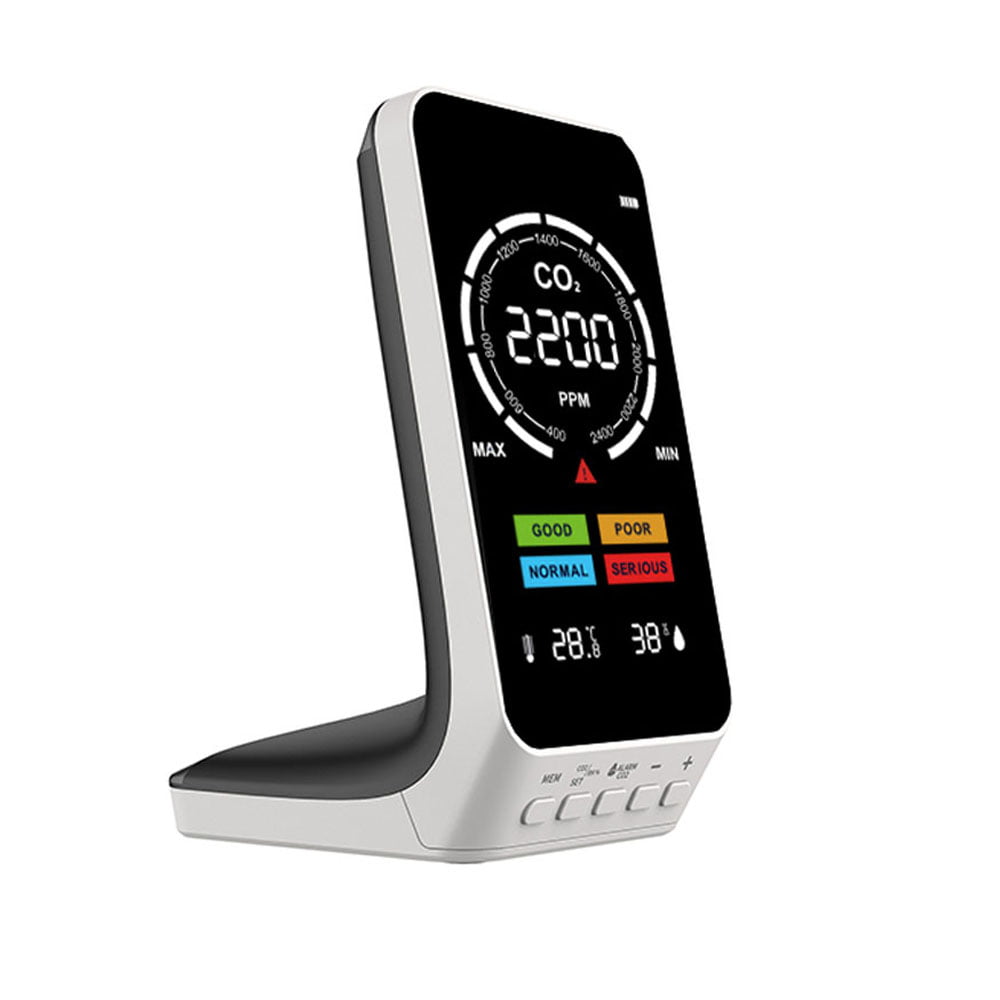 Luftqualität Messgerät Detector N/G Luftqualitätsmonitor Intelligente Handheld Portable Home Air Quality Meter Gas Analyzer Zuverlässiger Digitaler CO2-Sensor