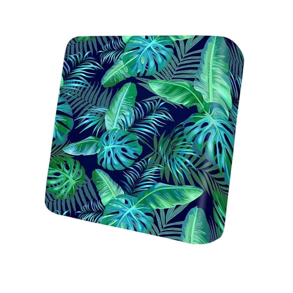 Zahazoho Waterproof Patio Cushion Covers, 4 Pack Stretch UV Resistant, Green