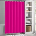 thumbnail image 6 of Shower Curtains for Bathroom-72"x72",Rose Red Watercolor Waterproof Bath Curtain Grommet Shower Curtain Set with Hooks, 6 of 9