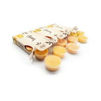 Fall Tealight Candles Variety 3 Pack - 18 Premium Scented Tea Lights - Pumpkin Souffle, Butter Pecan Pie, Apple Harvest - Shortie's Candle Company