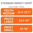 thumbnail image 2 of Shock Doctor Hex Sleeveless Padded Sternum Shirt, White, Youth Large, Unisex, 1 Pack, 2 of 6