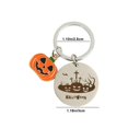 thumbnail image 3 of Halloween Stainless Steel Pumpkin Ghost Keychain, Small And Exquisite Holiday Decorative Objects, 3 of 6
