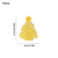 thumbnail image 3 of Ouuluon Set of 10 Luminous Mini Figurines, Glow in Dark Resin Tabletop Ornaments for Holiday Party Decor, 3 of 6