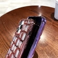 thumbnail image 4 of Electroplating Magic  Grid Phone case, Gradient Glitter Phone case, Soft Material, Anti-Drop and wear-Resistant, for iPhone 15 14 13 12 11 Pro Max Phone case (Silver,iPhone 11), 4 of 8