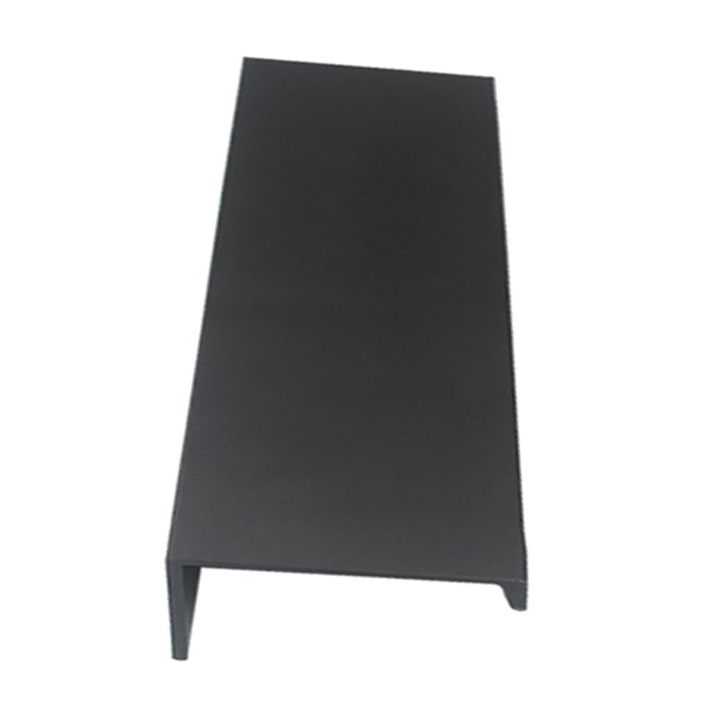 Aluminium Hardware Concealed Hidden Finger Pull Handles Kitchen