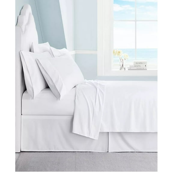Swift Home Luxury Bedding Collection Ultra-Soft Brushed Microfiber 6-Piece Queen /White