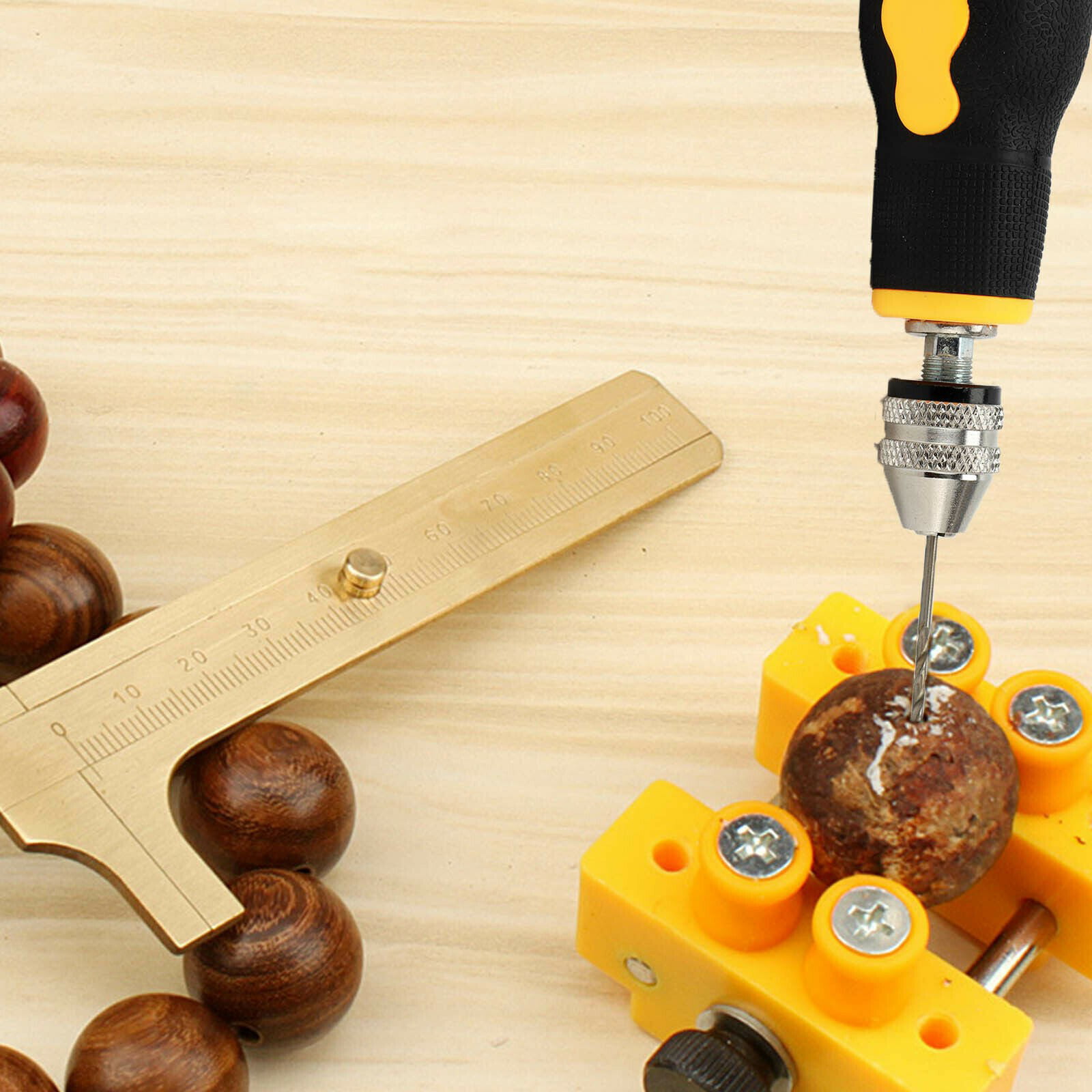 DIY Mini Drill 1-3mm Wooden Drilling Holes Handmade Technology Scienc –  QWinOut