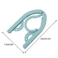 thumbnail image 3 of 10PC Clothes Hanger Folding Travel Tool Essential For Dormitory Multi Functional Retractable Folding Underwear Hanging Clothes Support Home Use, 3 of 4