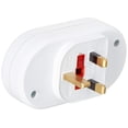 thumbnail image 3 of Design Go Double Visitor Adaptor, White, One Size, 3 of 6