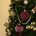 thumbnail image 2 of Christmas Tree Decorations,Flocked Christmas Ball Ornament Set - Multiple Style Tree Decorations for Party and Holiday, 2 of 6