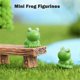 thumbnail image 3 of 50 Pcs Mini Frogs Garden Decor Resin Green Frog Miniature Figurines, Frogs Animals Model Fairy Gard, 3 of 5