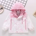 thumbnail image 5 of TANYSU Girls Spring Jacket Casual Windbreaker Coat Long Sleeve For Kids 4-15 Years Lightweight Outdoor Sports Outerwear Tops For Child Solid Color Daily Wear, 5 of 9