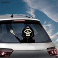 thumbnail image 4 of jkiuatm Coche Ventana Trasera Pegatinas Animado Movimiento Ondulado Limpiaparabrisas Etiqueta Calcomanía Y Mano Para Halloween Horror Fiesta Decoración Del mx, 4 of 4