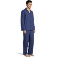 thumbnail image 3 of Hanes Men's Woven Plain-Weave Pajama Set, 3 of 3
