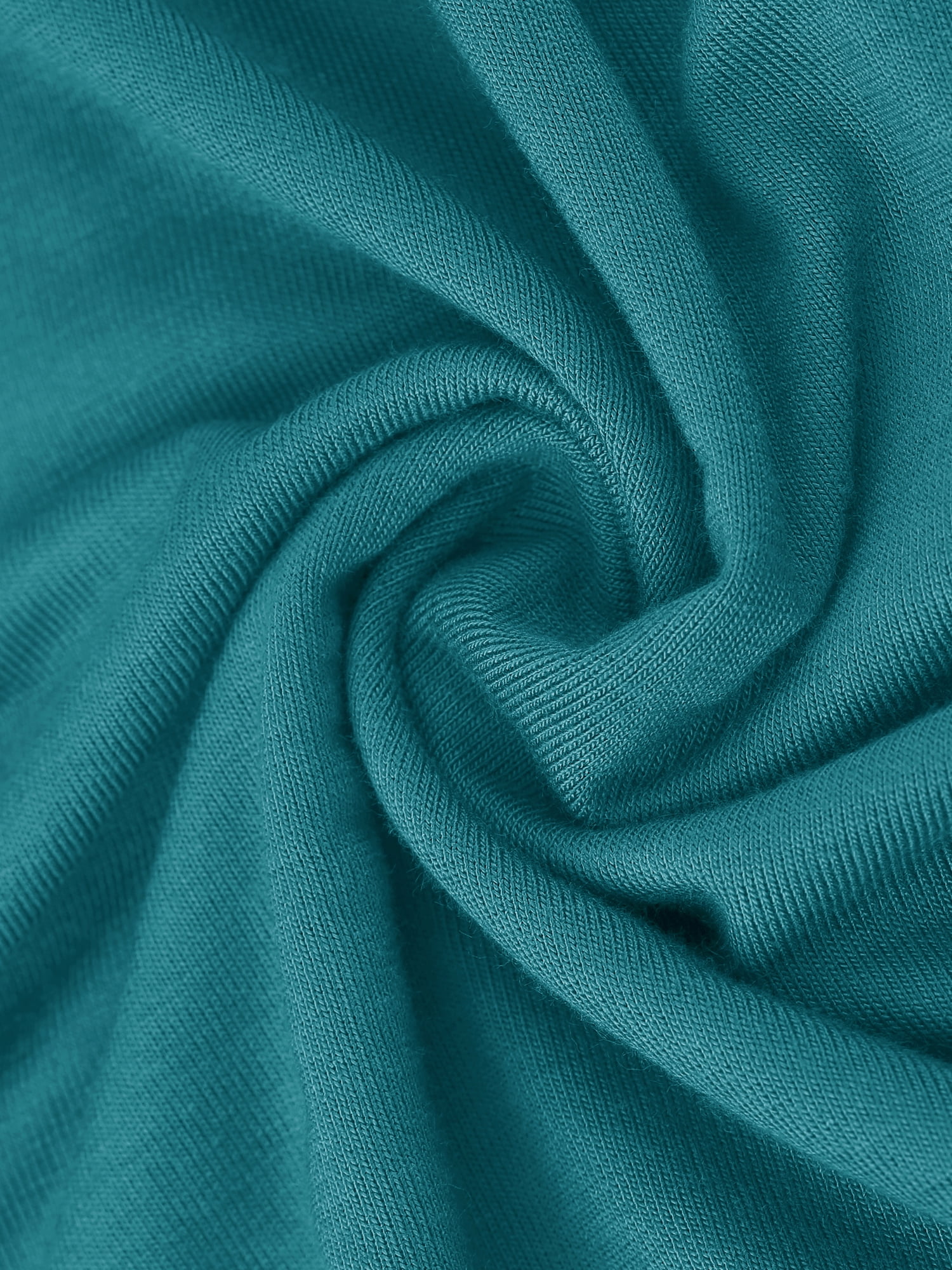 DARING DIVA Women's Modal Soft Square Neck Spaghetti Strap Dress Sleepwear S Blue Green