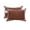 Dark Brown, variant on Pack of 2 Outdoor Lumbar Pillow Covers 11x16 Inch, Blue Geometric Waterproof Throw Pillow Covers Set, White Greek Key Design Burlap Modern Art Decorative Cushion Cases for Patio Porch Car