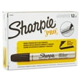thumbnail image 2 of Sharpie Pro Permanent Marker, Chisel Tip, Black, Open Stock, Dozen, 2 of 2