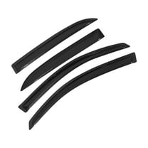 Ikon Motorsports Compatible with 05-09 Chevy Equinox 06-09 Pontiac Torrent Acrylic Window Visors Vent Windshield Deflector Rain Guard 4Pc Set Outside Mount 2005 2006 2007 2008 2009