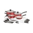 thumbnail image 1 of Batería de Cocina Tramontina 17 piezas Roja, 1 of 4