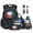 Baseball Splash, variant on FOR U DESIGNS Galaxy Forest Bear Print Backpack Set for Middle School 6Pcs, Lightweight Bookbag with Lunch Box Pencil Case Water Bottle Sleeve Leather Bookmark Keychain