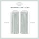 thumbnail image 4 of Exclusive Home Curtains Penny Pinch - Cortinas Plisadas, Blanco, 54x120, 1, 1, 4 of 13