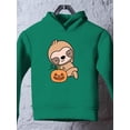 thumbnail image 3 of Cute Sloth W Pumpkin Hoodie Toddler -Image by Shutterstock,  2 Toddler, 3 of 4