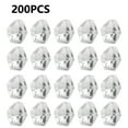 thumbnail image 2 of 800 Pcs White Acrylic Stones Plastic Gem Stone Crystal Diamonds Ice Rocks Table Scatter Vase Fish Tank DIY Crafts Bead Decoration, 2 of 10