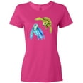 thumbnail image 3 of Inktastic Sea Turtles Swimming Together Women's T-Shirt, 3 of 5
