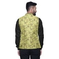 thumbnail image 2 of Atasi Artistic Casual Jacket For Men Printed Nehru Jacket Mens Wedding Indian Waistcoat Mandarin Blazer-Large, 2 of 6