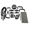 thumbnail image 1 of AB Wheel Roller Jump Rope Resistance Bands Push Up Bar Rack Abdominal Workout Equipment Muscle Training Exercise, 1 of 5