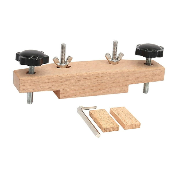 Kit de apertura de tablero de cuerda con abrazadera de puente, accesorio de madera maciza, herramienta de reparación acústica Universal Luthier